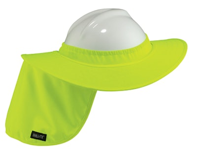 Ergodyne Chill-Its Hard Hat Brim with Shade