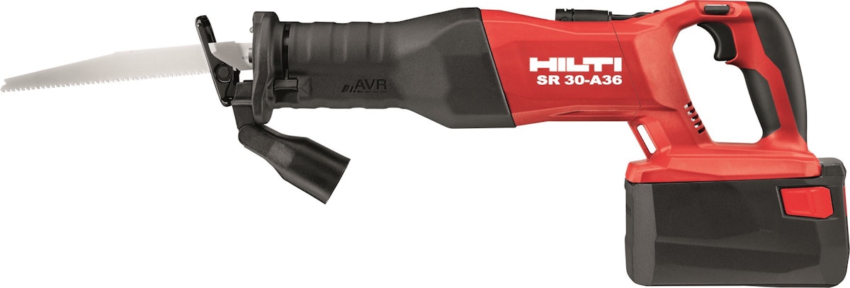 Hilti debuts cordless SR 30 A36 reciprocating saw Equipment World