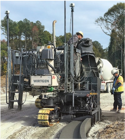 Stringline or stringless? Manufacturers of curb and gutter pavers let ...