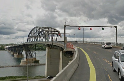 Peace Bridge. Google Earth screen shot.