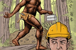 Sasquatch on your construction crew graphic