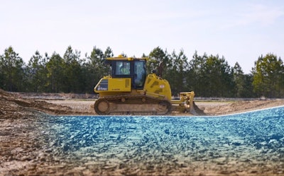 Komatsu Proactive Dozing control