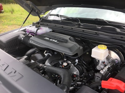 The 2020 Ram 3.0-liter EcoDiesel offers best-in-class torque at 480 lb.-ft.