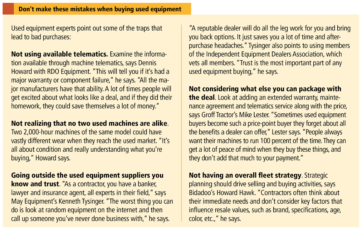 Stellar Used Equipment Market Softens A Bit Here S What S Hot And What S Not Equipment World