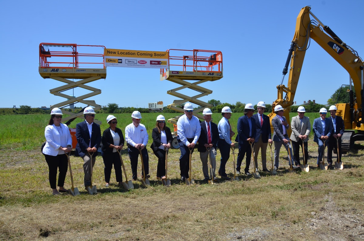 Ohio Cat breaks ground on Perrysburg, Ohio facility Equipment World