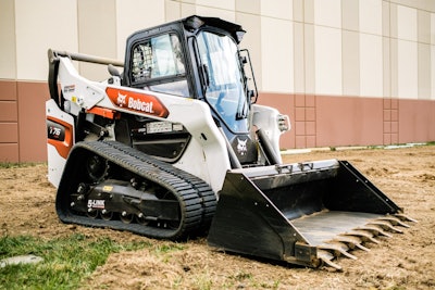 Bobcat’s new T76 compact track loader is part of its R-Series lineup of CTLs and skid steers. Photo: Wayne Grayson