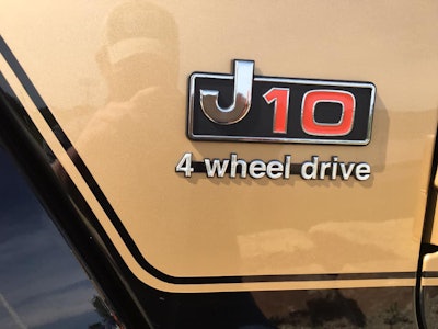 2020 Jeep Honcho J10 Badge