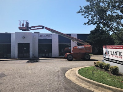 Atlantic Lift Systems’ new Hampton branch.