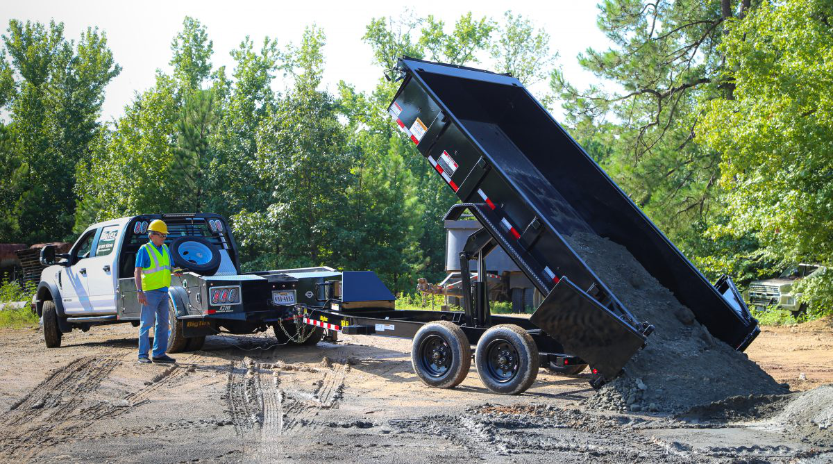 Big Tex 16LP Dump trailer
