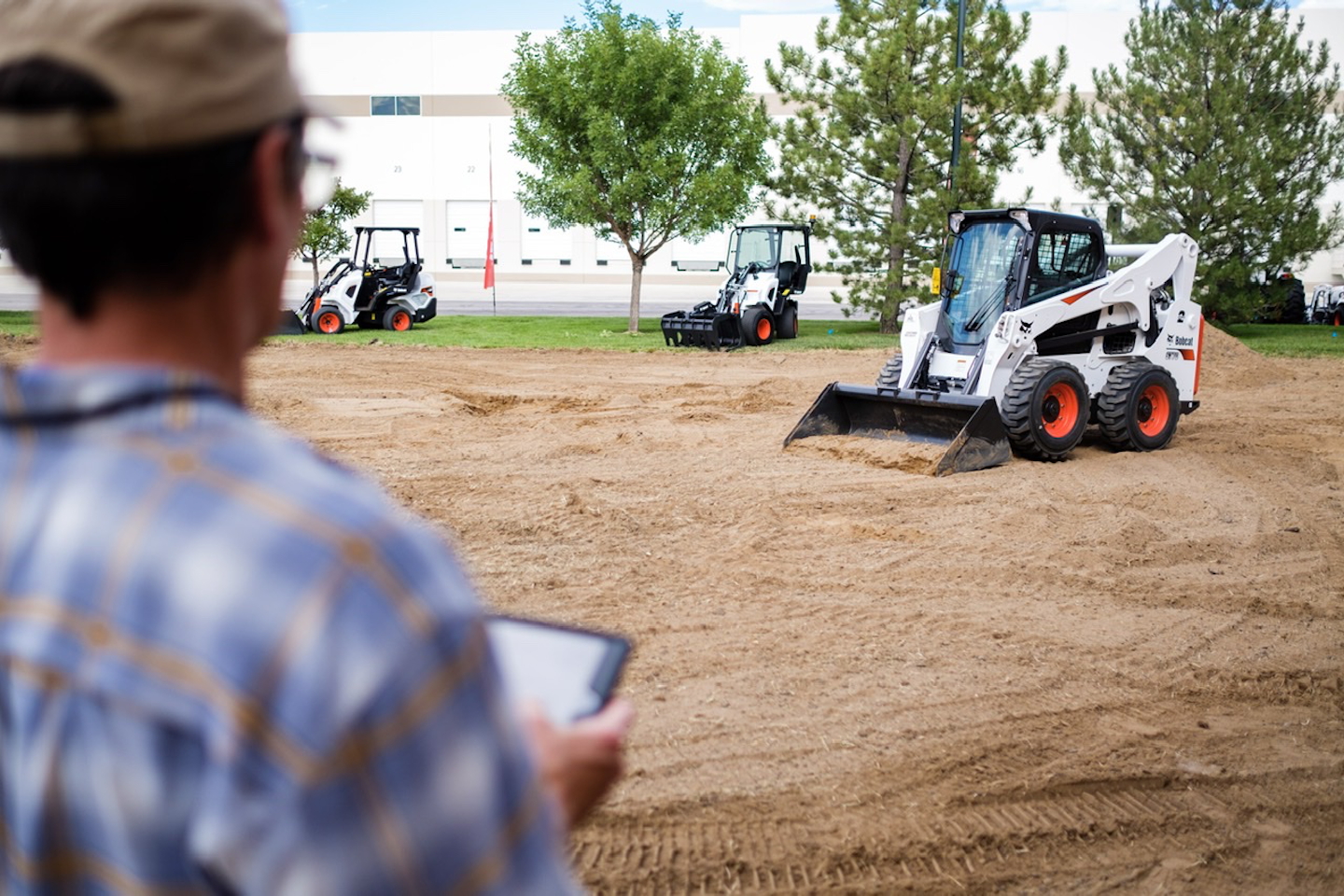 Bobcat unveils iPhone/iPad remote control, bringing dronelike operation to skid steers, CTLs