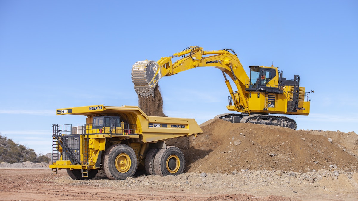 New Komatsu Pc00 11 Excavator Gets Power Boost For Loading 0 Ton Trucks Equipment World New Komatsu Pc00 11 Excavator Gets Power Boost For Loading 0 Ton Trucks Equipment World