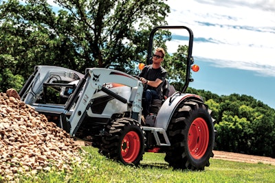 Bobcat CT4045 with front-end loader.