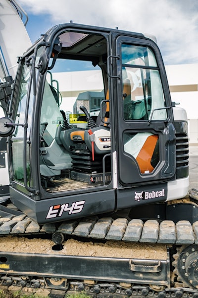 Bobcat E145 excavator