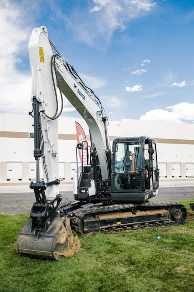 Bobcat E145 excavator