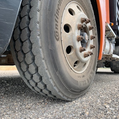 The Continental HSC 3 Generation 3 drive tire for construction trucks is one of three tire designs featuring new compounding, four-ply/full width steel belts, enhanced stone ejection and beefed up sidewalls.