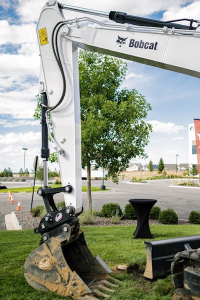 Bobcat E145 excavator