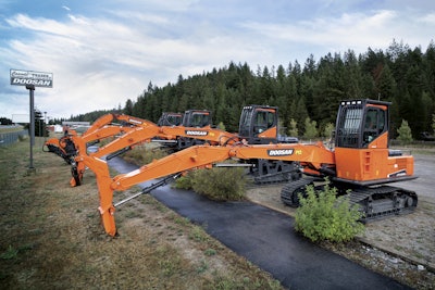 cascade trader with doosan equipment