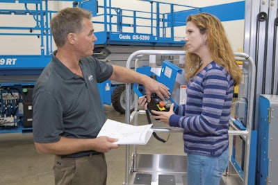 Genie offers training