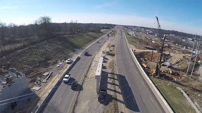 I-69, Section 5 construction. Photo: Aztec/TYPSA.