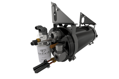 Vanair integrated separator tanks