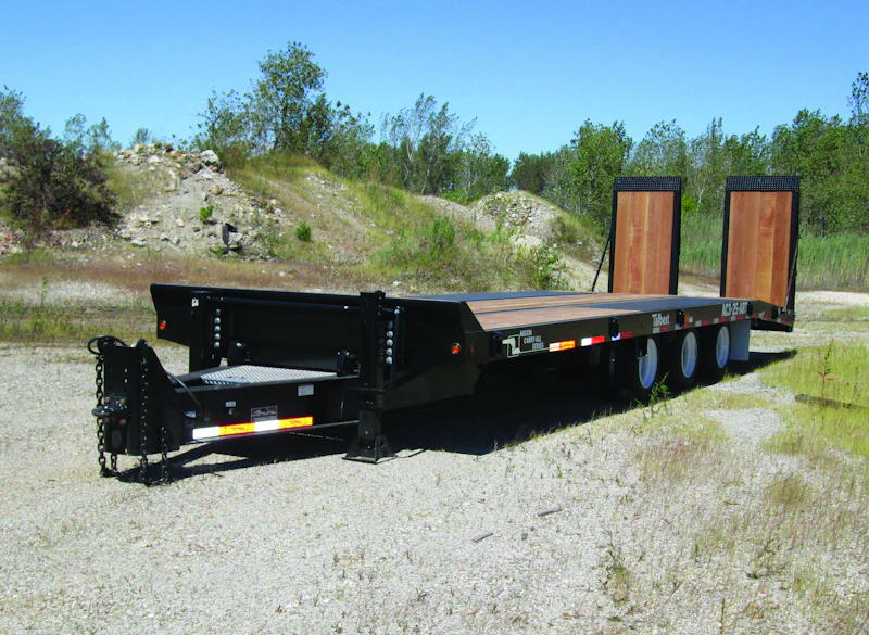 Talbert Ramp Heavy Spring Talbert debuts Air Ramp Tilt Tag-A-Long Series of trailers | Equipment ...