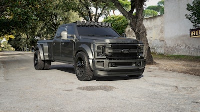 The ultimate in workplace trucks, DeBerti Design takes this seriously capable 2020 Ford F-450 Super Duty Platinum Crew Cab and ups the storage and styling to levels never before seen.