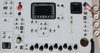 Power Curber 5700-D control panel