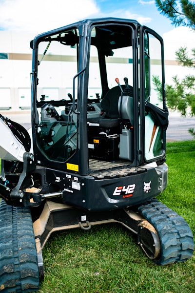 Bobcat's R2 Series E42 compact excavator