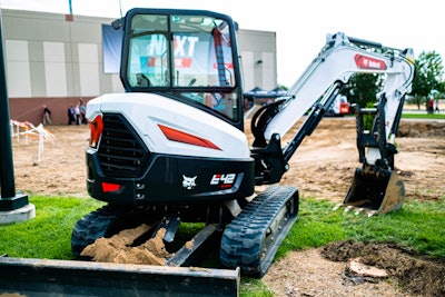 Bobcat’s R2 Series E42 compact excavator. Photo: Wayne Grayson