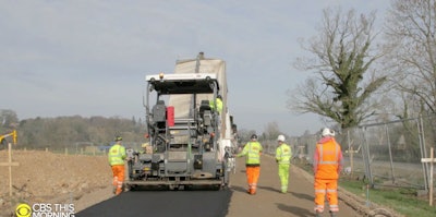 Screen shot from CBS video.