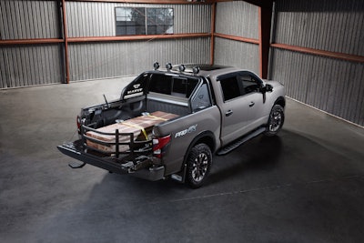2020 Nissan TITAN. Every Genuine Nissan Accessory is custom-fit, custom-designed and durability-tested under Nissan’s rigorous engineering standards. When installed by dealer at the time of truck purchase, each Genuine Nissan Accessory is backed by TITAN and TITAN XD’s America’s Best Truck Warranty3 – with 5-year/100,000 mile coverage.