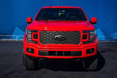 This off-road 2020 Ford F-150 Lariat Sport Crew Cab will leave the competition in the dust, literally. This truck is ready for your full-sized adventure, packed with Ford Performance Parts that will have you feeling right at home off the beaten path.