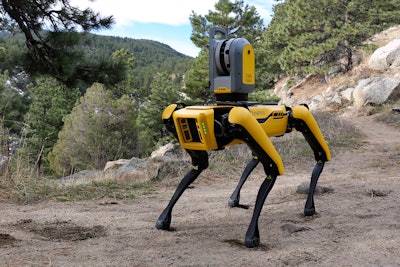 Spot the robotic dog walks himself and collects data for you while he’s at it.