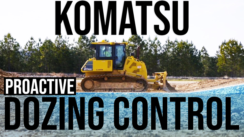 Komatsu Proactive Dozing Control Thumb