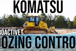 Komatsu Proactive Dozing Control Thumb