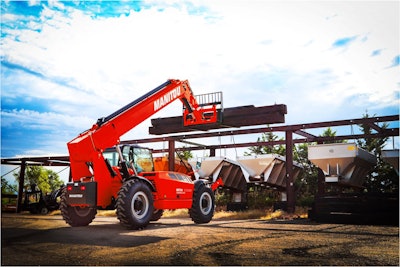 Manitou’s MTA 12055 Series III telehandler.