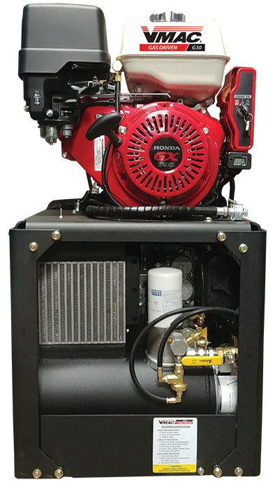 VMAC G30 stacked air compressor.