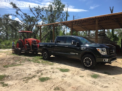 Towing & hauling come easy for the Cummins-powered Titan XD.