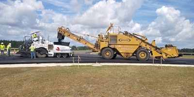Preferred Materials’ runway and taxiways project at Jacksonville’s Herlong Recreational Airport