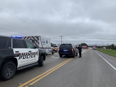 The scene of a deadly trench collapse February 12 in Rosenberg, Texas – one of seven trench deaths reported to OSHA so far in 2020. Photo credit: Rosenberg Police Department