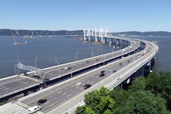 July 2019 Drone Photos Over Mario M. cuomo bridge