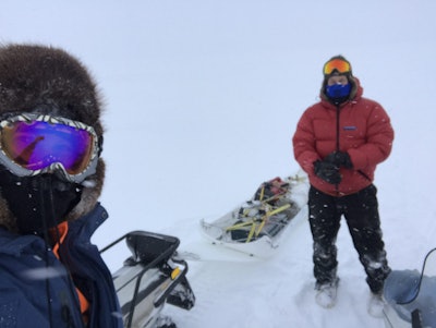 As the season winds down into the Arctic cold, snow machines become the transportation tool of choice.