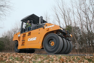 Case PT240D compactor