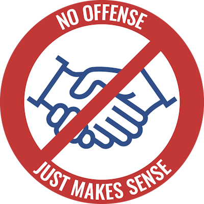 Con Expo No Offense Button