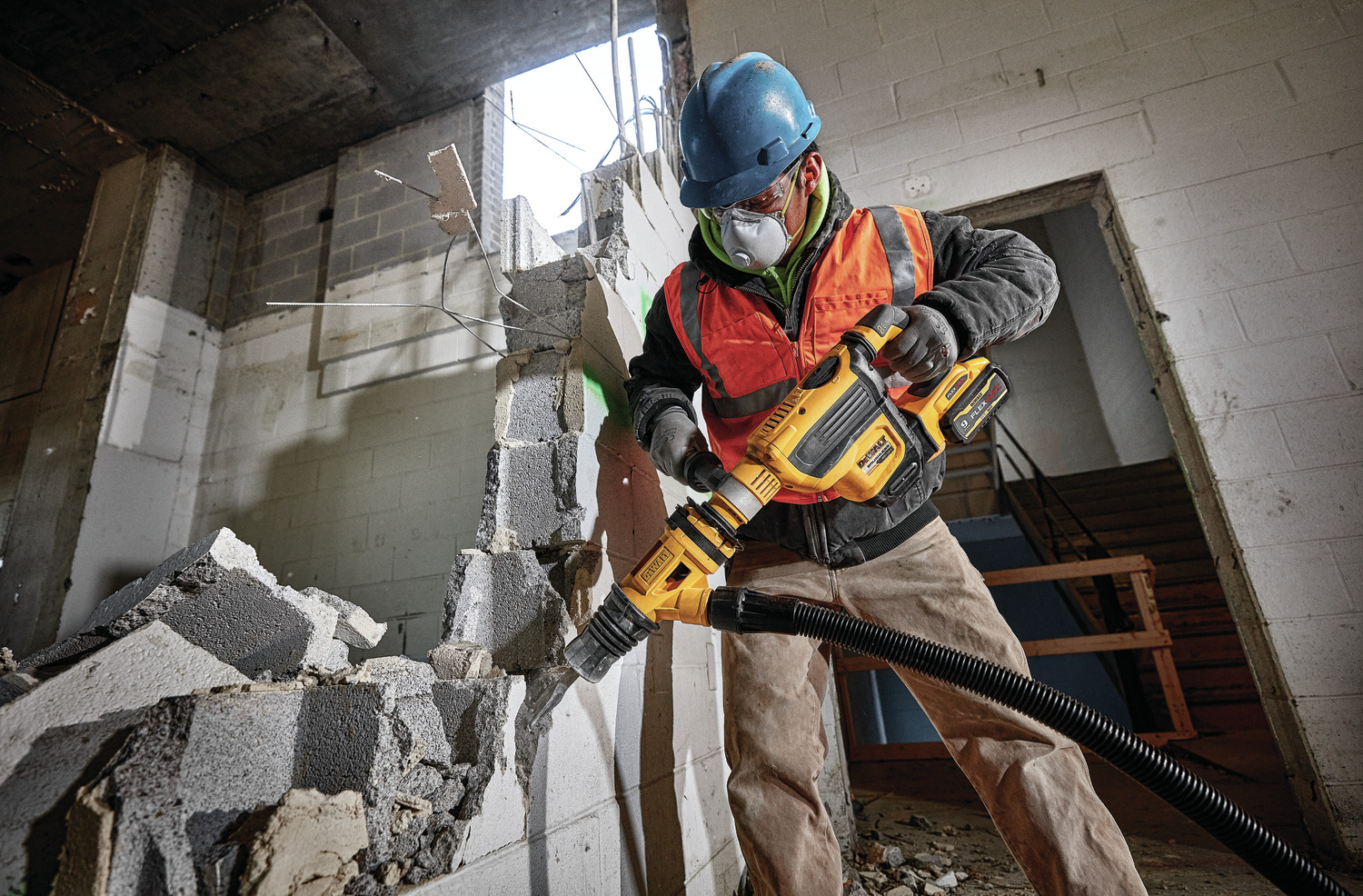 DeWalt Flexvolt 60V Max SDS combination hammer 2