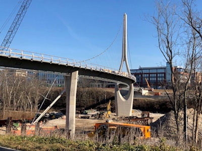 The lone main tower of the Dublin Link. Credit: Town of Dublin