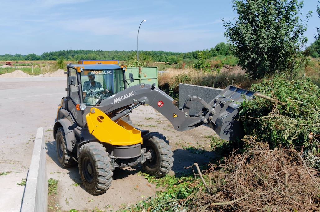 Mecalac unveils AS Series Swing Loaders to U.S. with 180-degree. 