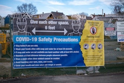 COVID-19 jobsite photo