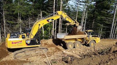 Part of Siegmund Excavation & Construction’s current fleet at work in Oregon.