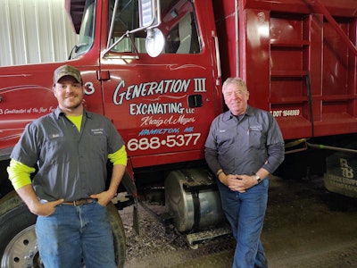 Heath and Kraig Meyer with Generation III Excavating: ““When you don’t have debt, you don’t have a lot of worry.”
